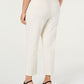 Bar III Women's Pocketed Straight Leg Pants Plus White Size 20W