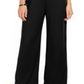 NY Collection Women's Belted Jumpsuit Black Size Petite Small