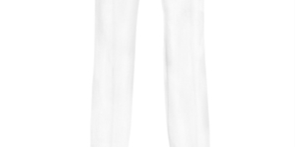 Kasper Women's Solid Trouser White Size 6 Petite