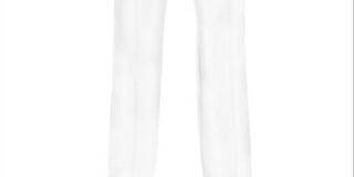 Kasper Women's Solid Trouser White Size 6 Petite