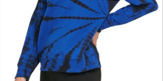 DKNY Women's Sport Fitness Running Sweatshirt Blue Size X-Small