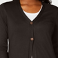 Karen Scott Women's Long Cardigan Brown Size Medium