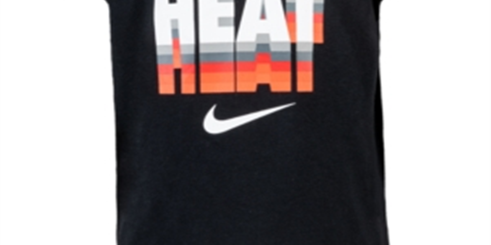 Nike Boy's Nothing but Heat T-Shirt Black Size 6
