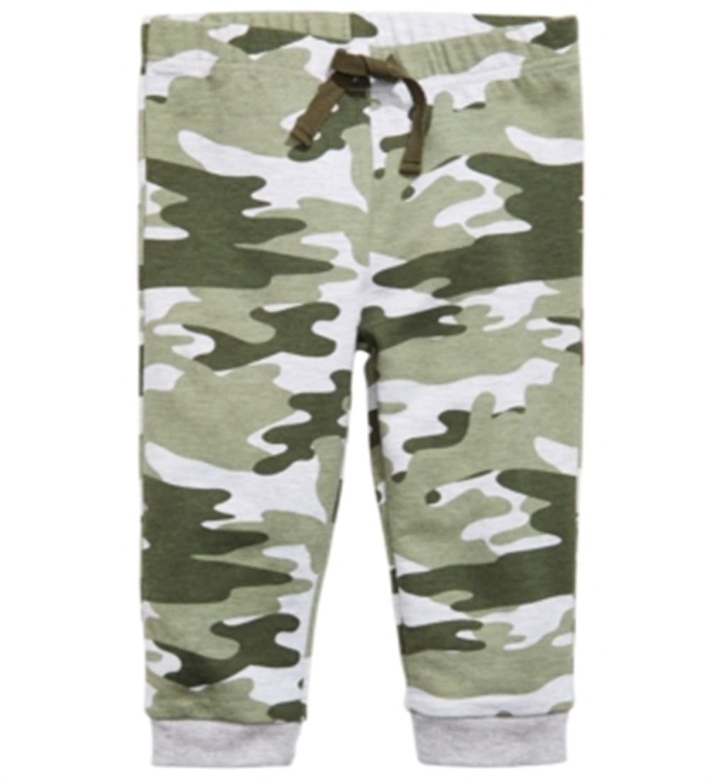First Impressions Toddler Boy's Camo Jogger Pants Gray Size 2T