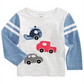 First Impressions Baby Boy's Cars Print T-Shirt Gray Size 3-6MOS