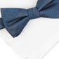 Alfani Men's Bow Tie Pocket Square Set Crispin Blue Size Regular