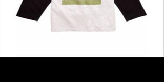 First Impressions Baby Boy's Raglan Football T-Shirt Gray Size 6-9MOS