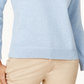 Karen Scott Women's Cotton Turtleneck Sweater Blue Size X-Small
