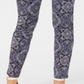 Charter Club Women's Printed Tummy Control Skinny Jeans Blue Size 10
