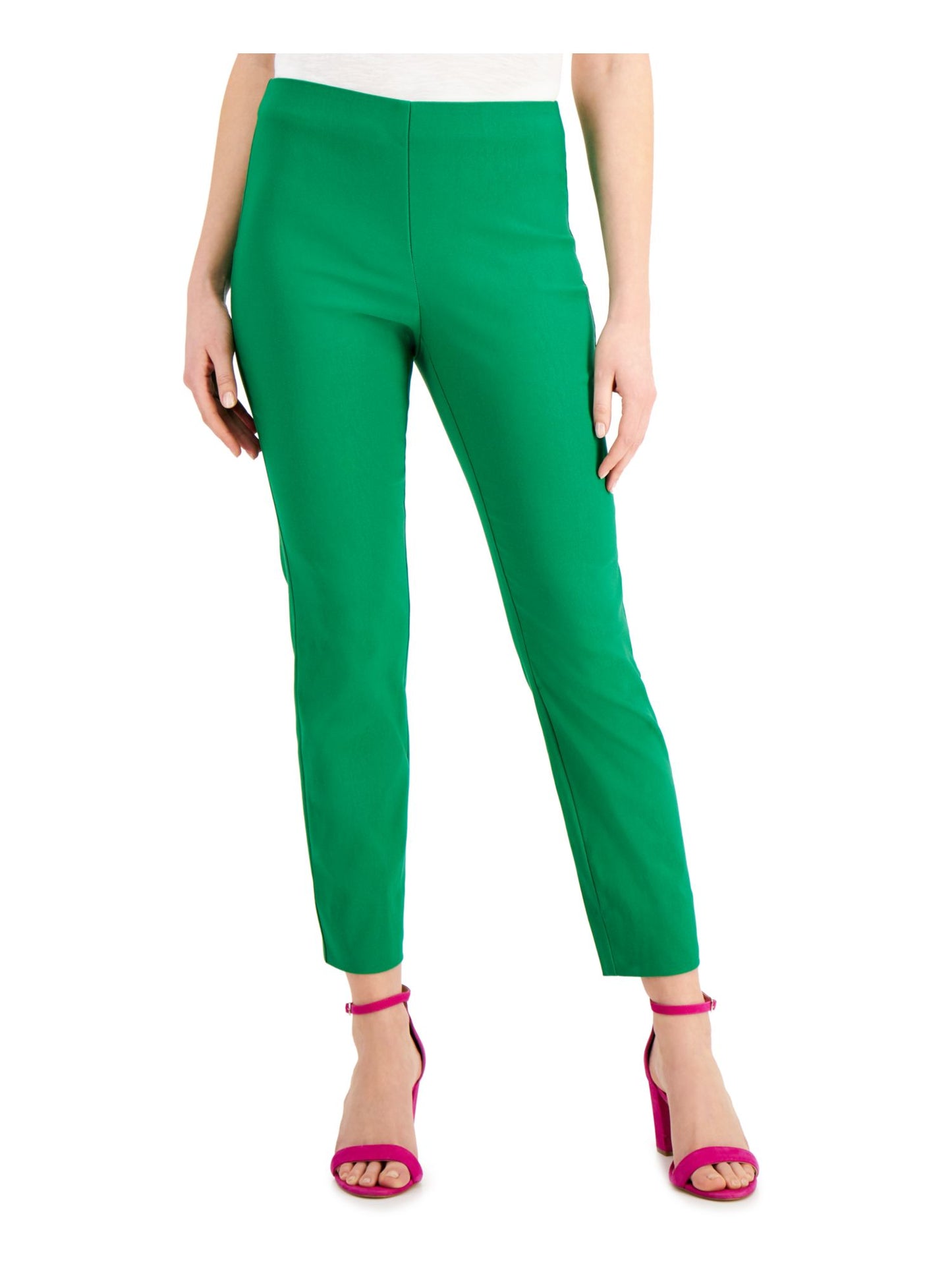 Charter Club Women's Cropped Pants Green Size 10