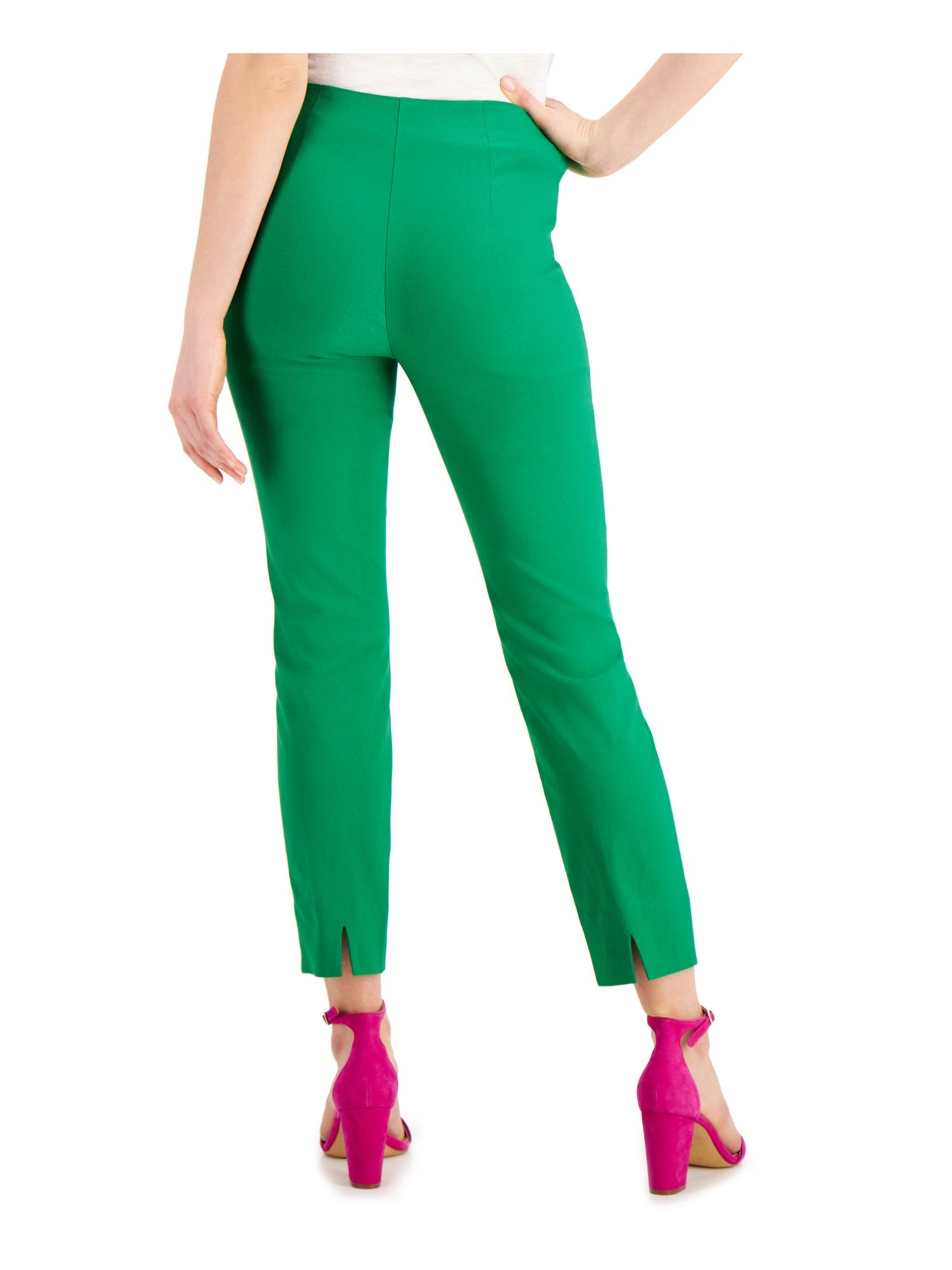 Charter Club Women's Cropped Pants Green Size 10