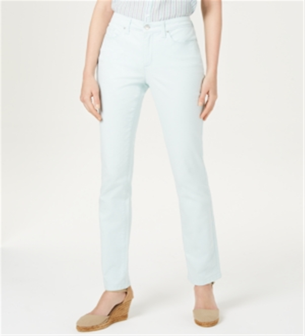 Charter Club Women's Lexington Straight Leg Jeans -Blue Size 18 S