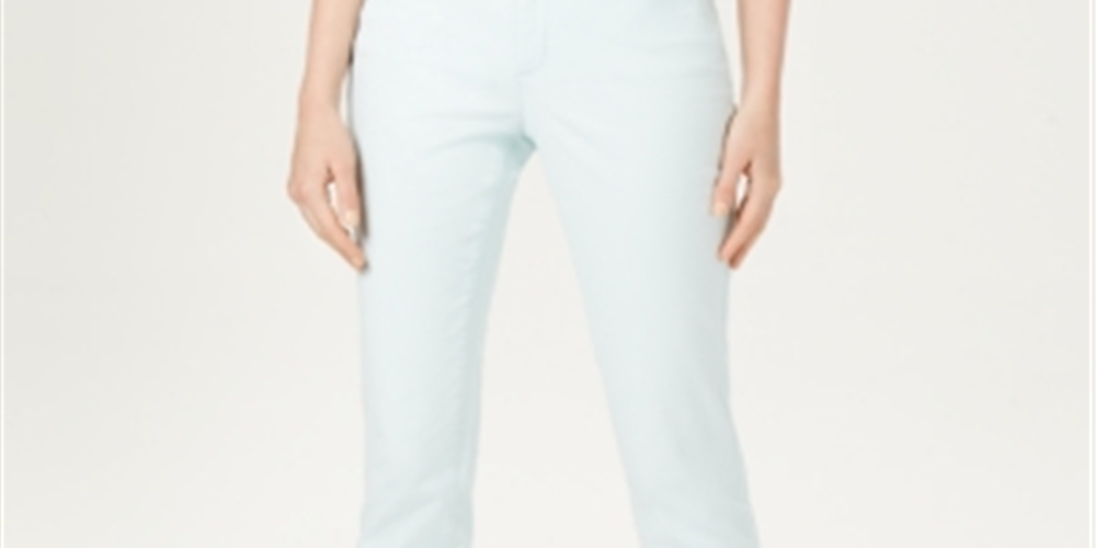 Charter Club Women's Lexington Straight Leg Jeans -Blue Size 18 S