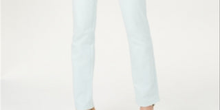 Charter Club Women's Lexington Straight Leg Jeans -Blue Size 18 S
