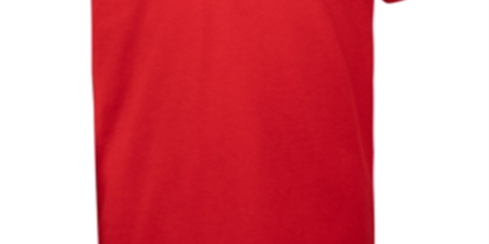 Nike Little Boy's Swoosh Print Cotton T-Shirt Red Size 4