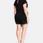 City Chic Women's V Deep Playsuit Black Size X-Small