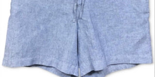 Charter Club Women's Pull on Shorts Blue Size Medium