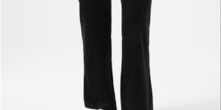Charter Club Women's Velour Pants Black Size Petite XL