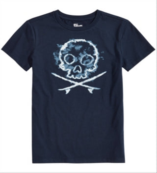 Epic Threads Little Boy's Skull Graphic T-Shirt Blue Size 5
