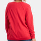 Levi's Women's Plus Logo Long Sleeve Sweatshirt Red Size 2X