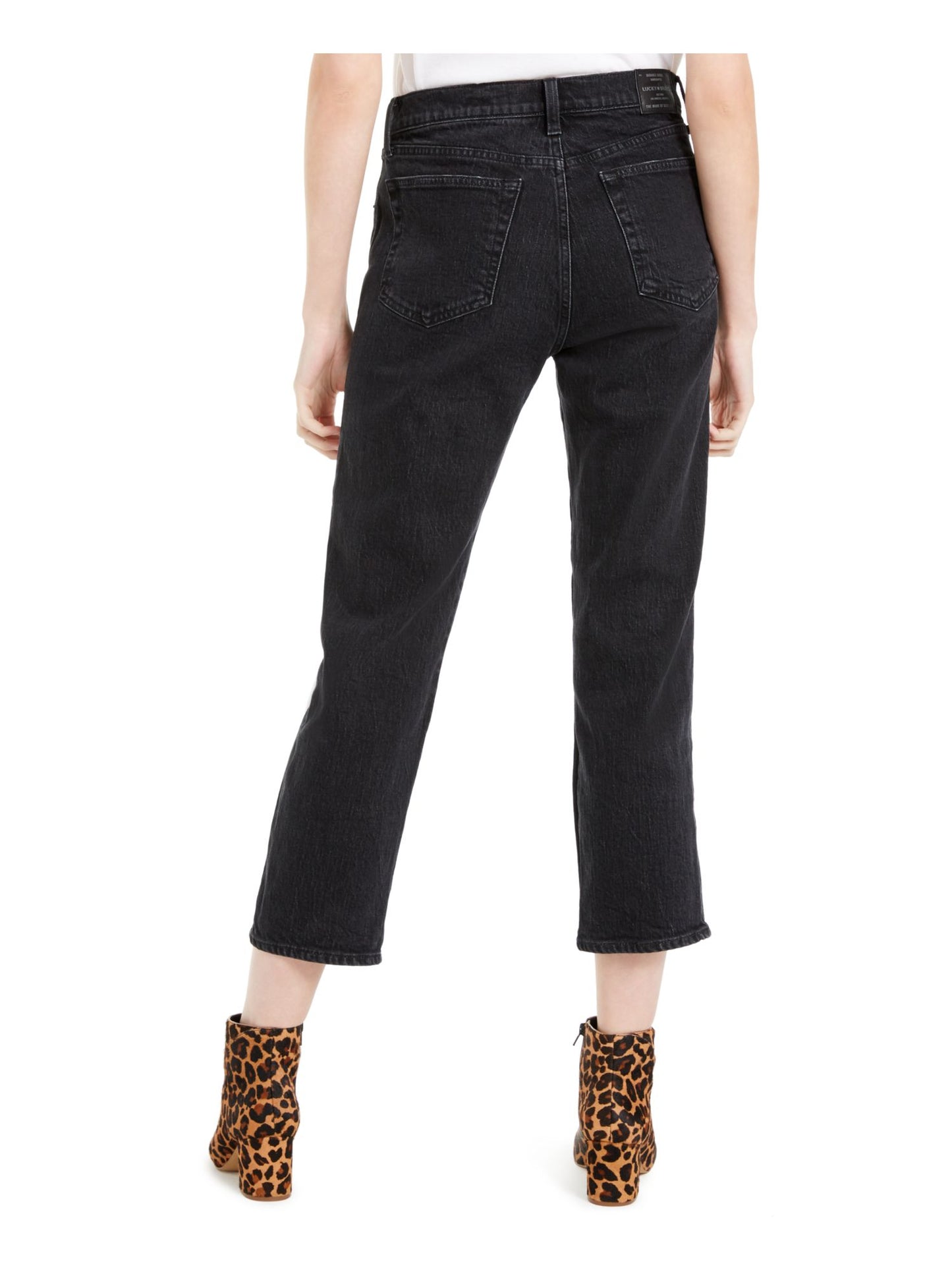 Lucky Brand Women's Cropped Pants Black Size 29