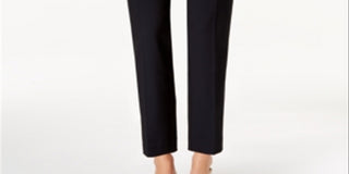 Charter Club Women's Slim Leg Ankle Pants Blue Size 10 Petite