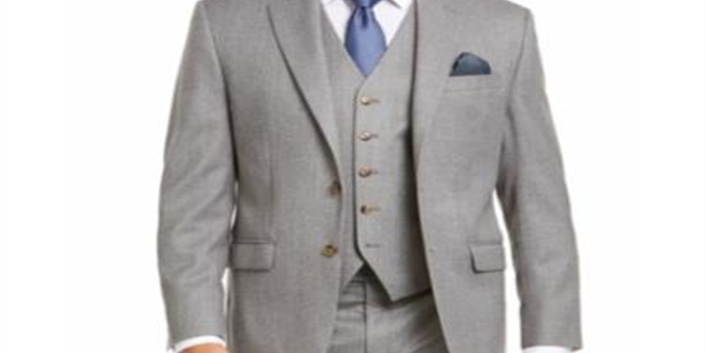 Ralph Lauren Men's Classic Fit UltraFlex Stretch Suit Separate Jacket Grey Size 52