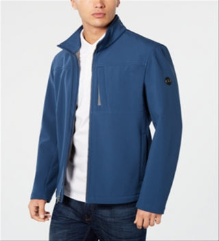 Calvin Klein Men's Zip up Coat Blue Size XX-Large