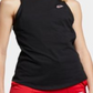 Nike Women's Sportswear Cotton Racerback Tank Top Black Size Medium