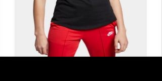 Nike Women's Sportswear Cotton Racerback Tank Top Black Size Medium