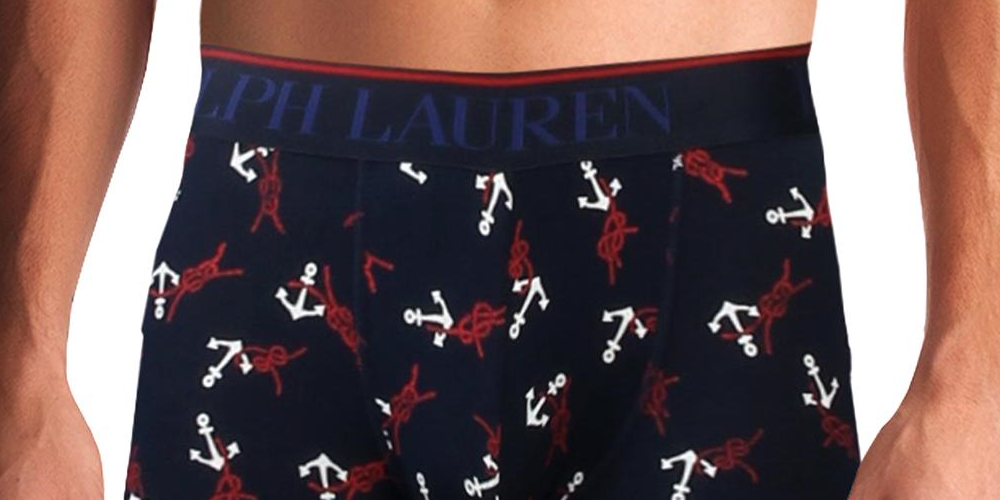 Ralph Lauren Men's Contour Pouch Boxer Briefs Navy Size Small