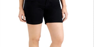 Charter Club Women's Denim Shorts Black Size 8