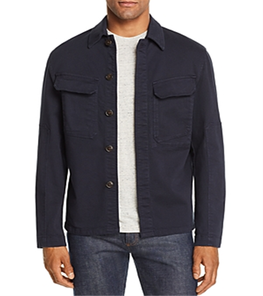 Michael Kors Men's Geac De Primvar toamn Jaket Blue Size Medium