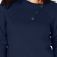 Karen Scott Women's Cotton Envelope Neck Sweater Blue Size X-Small