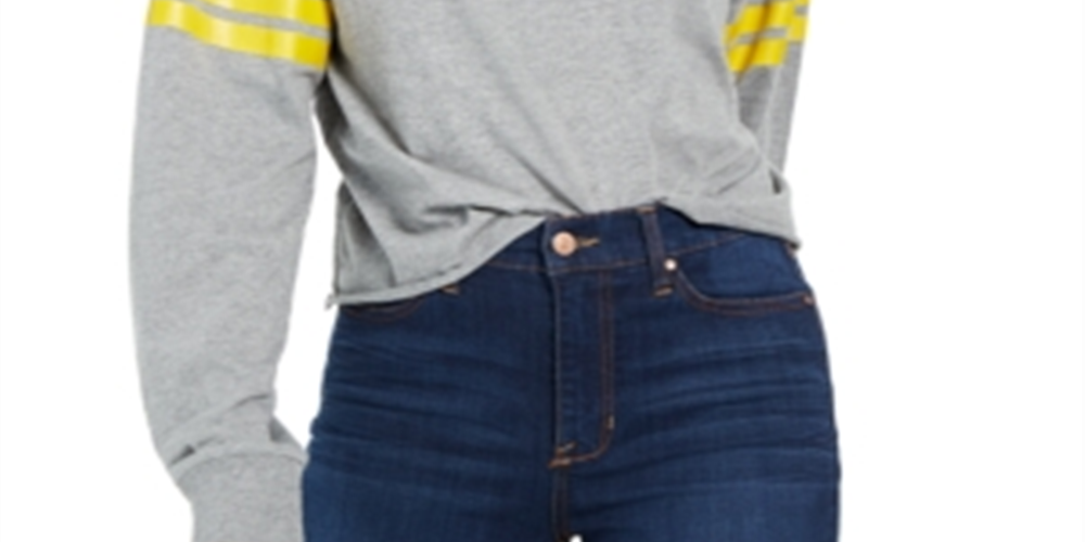 Modern Lux Women's Sunshine Slogan Graphic T-Shirt Gray Size Large