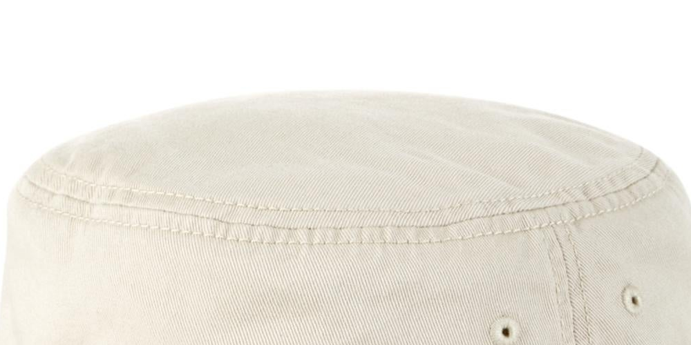Tommy Hilfiger Men's Ardin Bucket Hat Cotton Logo Beige Size L/XL