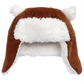 First Impressions Baby Boy's & Girl's Faux Fur Trim Corduroy Hat Brown Size 0-6 MOS