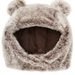 First Impressions Baby Boy's & Girl's Faux Fur Animal Ear Hat Brown Size 0-6 MOS