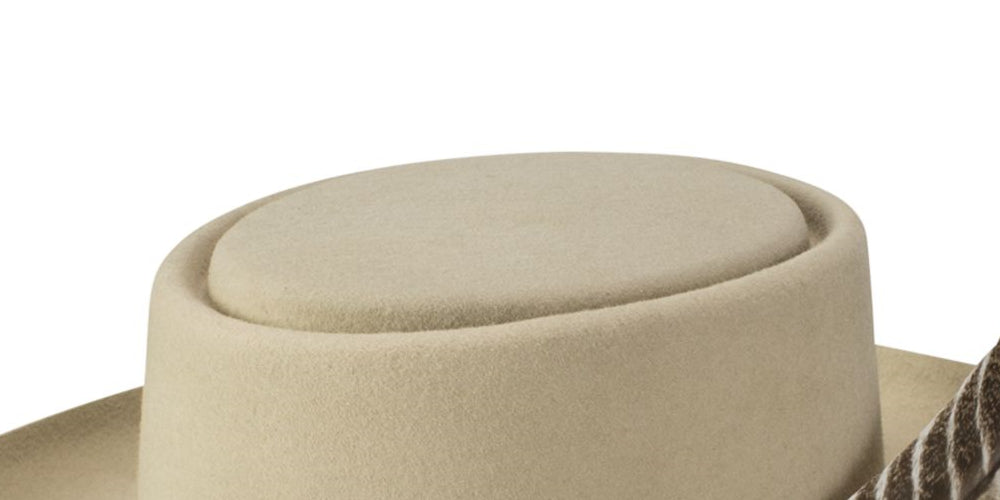 Stetson Men's Feather Hat Brown Size Small