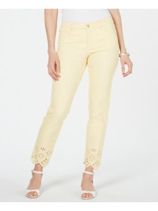 Charter Club Women's Jeans Yellow Size 6
