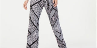 NY Collection Women's Flutter Sleeve Jumpsuit Black Size Petite Medium