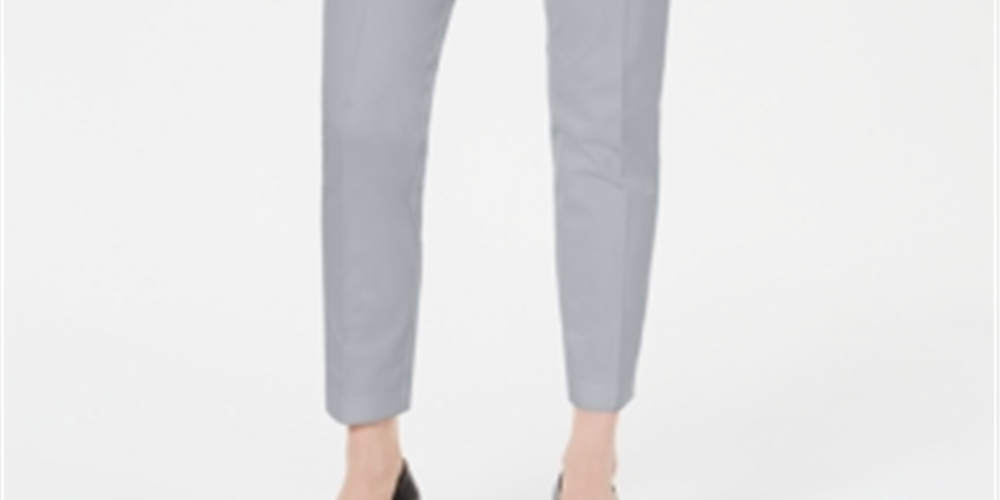 Alfani Women's Bi Stretch Hollywood Skinny Pants Gray Size 12 Petite