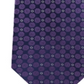 Kenneth Cole Men's Geometric Classic Neck Tie Purple Size Regular
