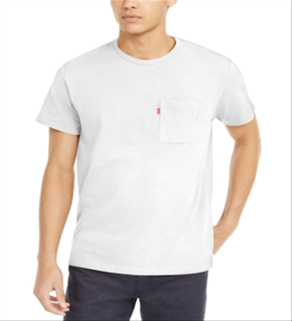 Levi's Men's Heavyweight Pocket T-Shirt White Size XX-Large