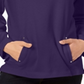 Karen Scott Women's Zip Neck Top Purple Size PP