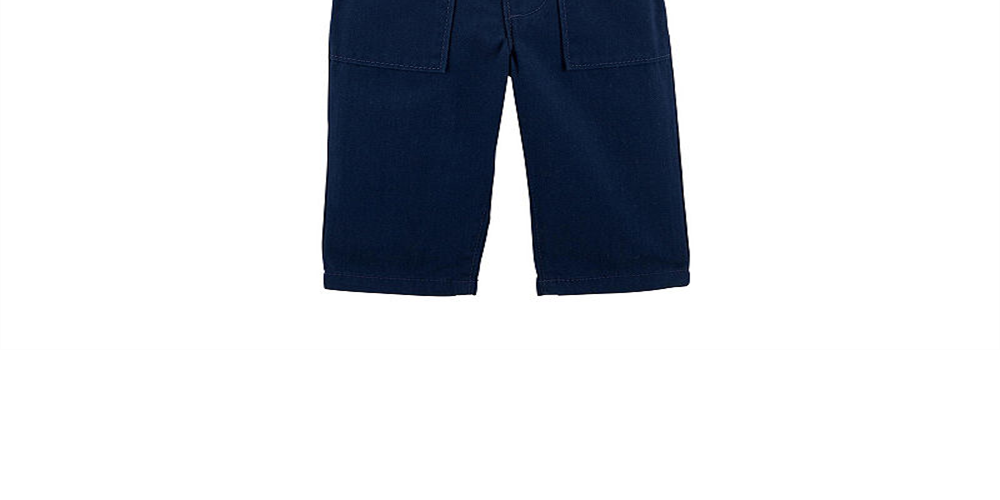 Carter's Boy's' Infant Bodysuits Plaid Shirt Pants Blue Size 18MOS