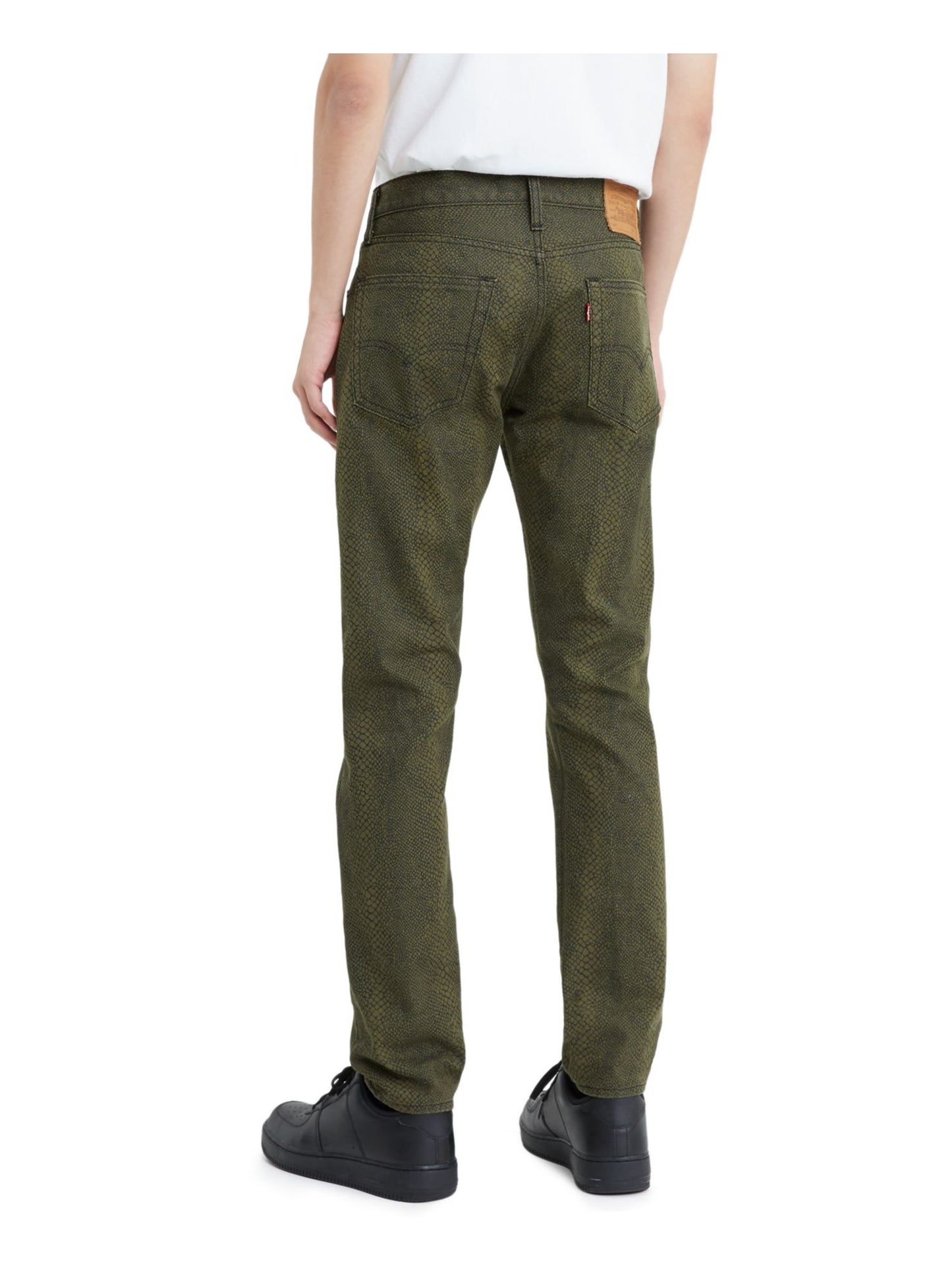 Levi's Men's Printed Jeans Green Size 30X30