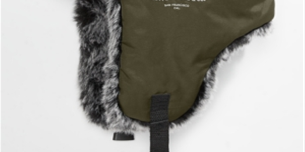 Levi's Men's Nylon Trapper Hat Olive Size -S/M