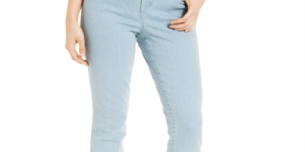 Style & Co Women's Tummy Control Slim Leg Jeans Blue Size 24X4.5