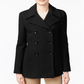 Calvin Klein Women's Wool Cashmere Blend Peacoat Black Size 4